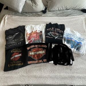 Harley-Davidson - Lot of 6 - vintage t-shirts
